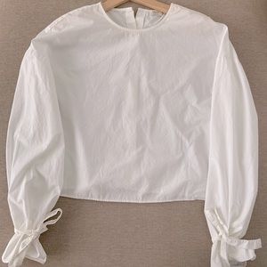 Aritzia Wilfred Elodie Blouse in White, S